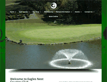 Tablet Screenshot of eaglesnestcc.com